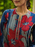 Notch Neck Embroidered Straight Kurta